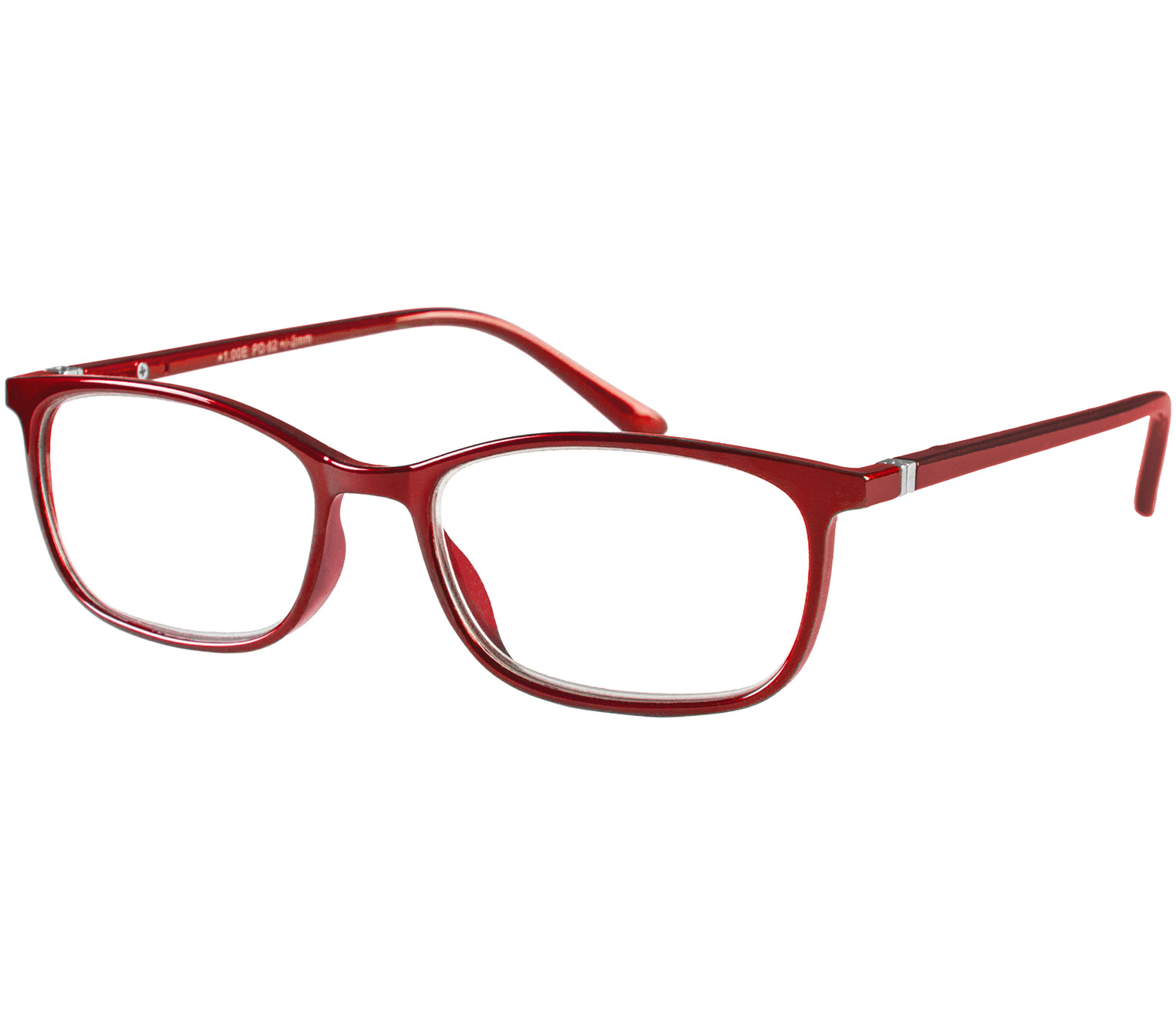 Main Image (Angle) - Martini (Red) Classic Reading Glasses