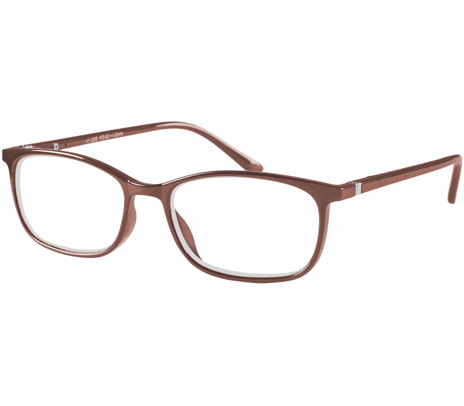Main Image (Angle) - Martini (Brown) Classic Reading Glasses