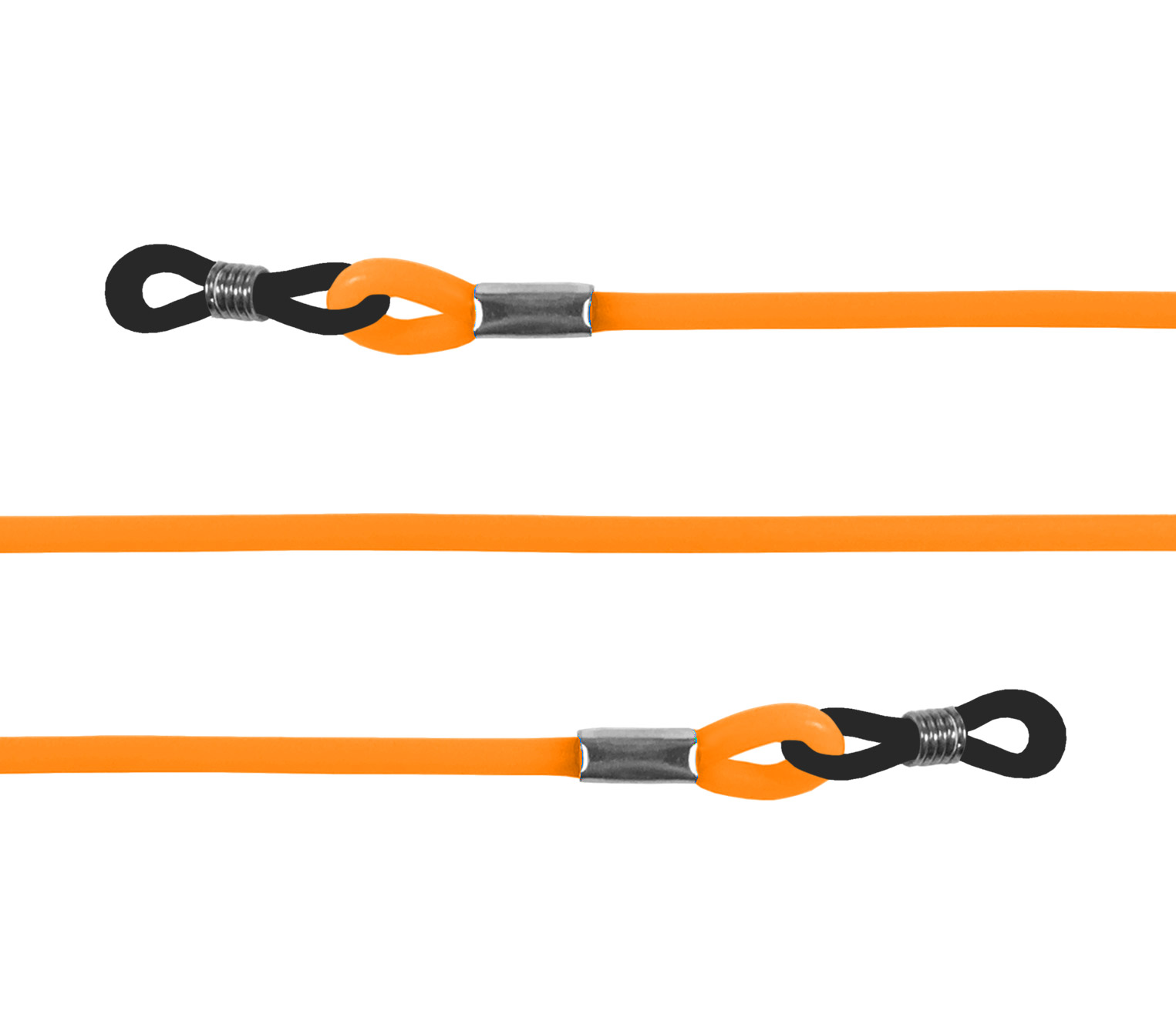 Main Image (Angle) - Loopy (Orange) Glasses Cords Accessories