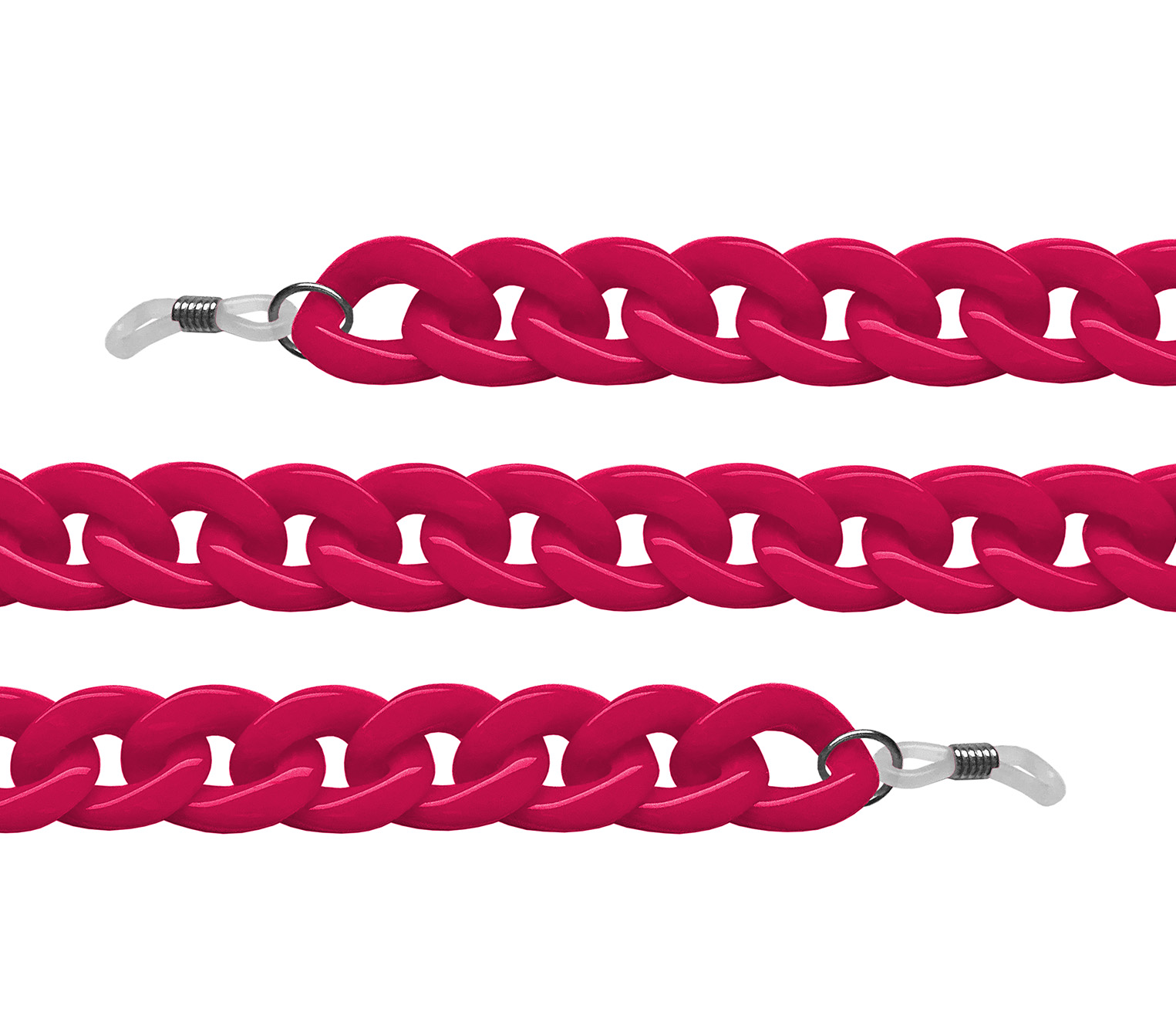 Main Image (Angle) - Coco (Pink) Glasses Chains Accessories