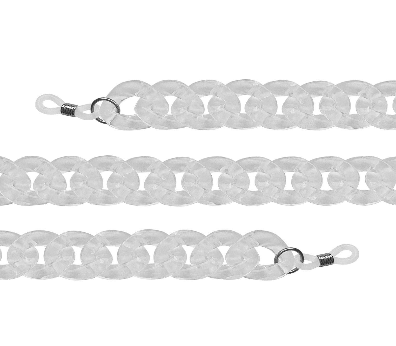 Main Image (Angle) - Coco (Clear) Glasses Chains Accessories