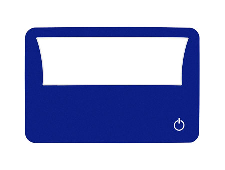 Wallet Magnifier (LED-Blue)
