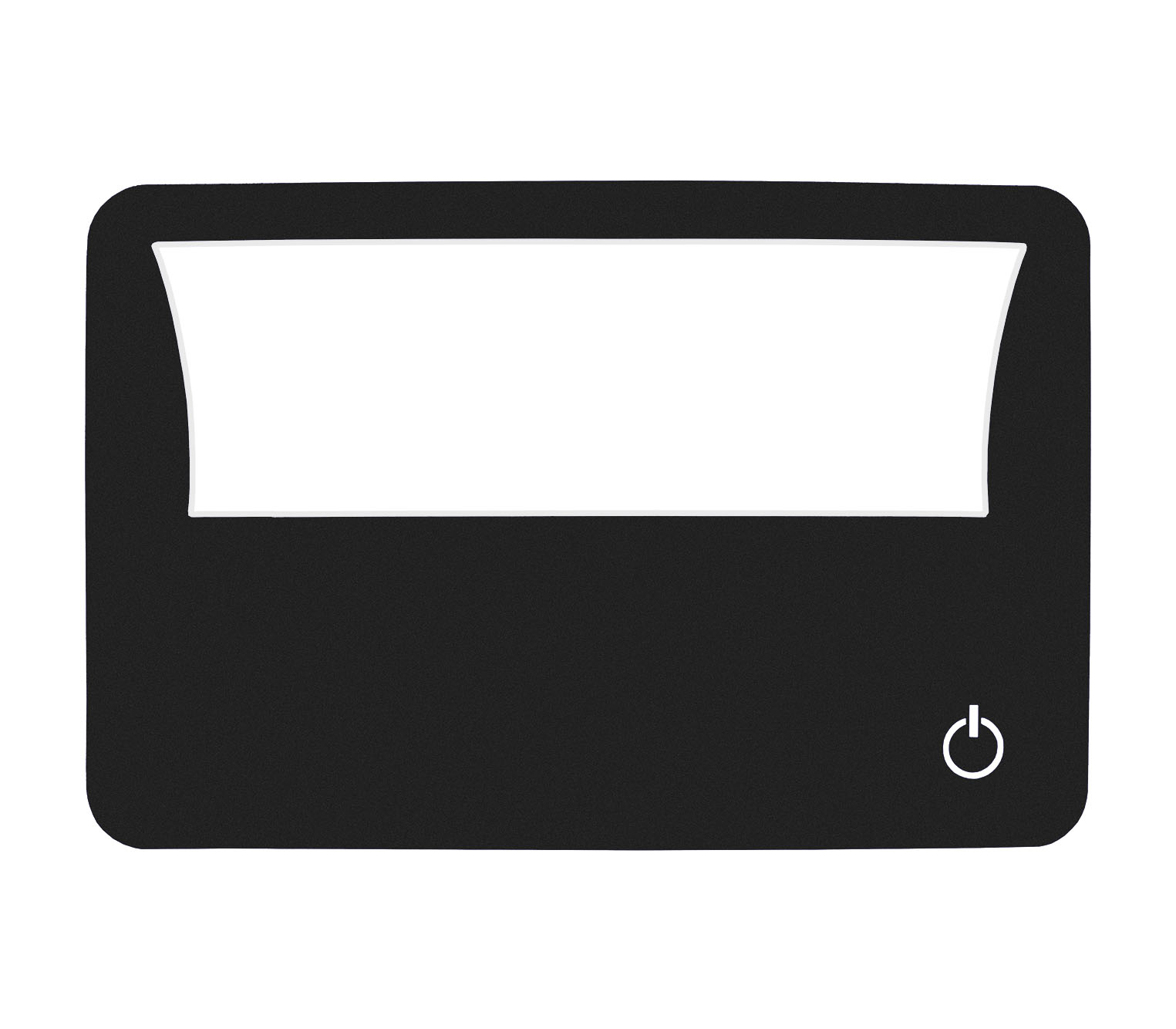 Main Image (Angle) - Wallet Magnifier (LED-Black) Wallet Magnifiers Accessories