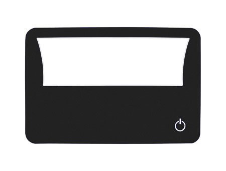 Wallet Magnifier (LED-Black)
