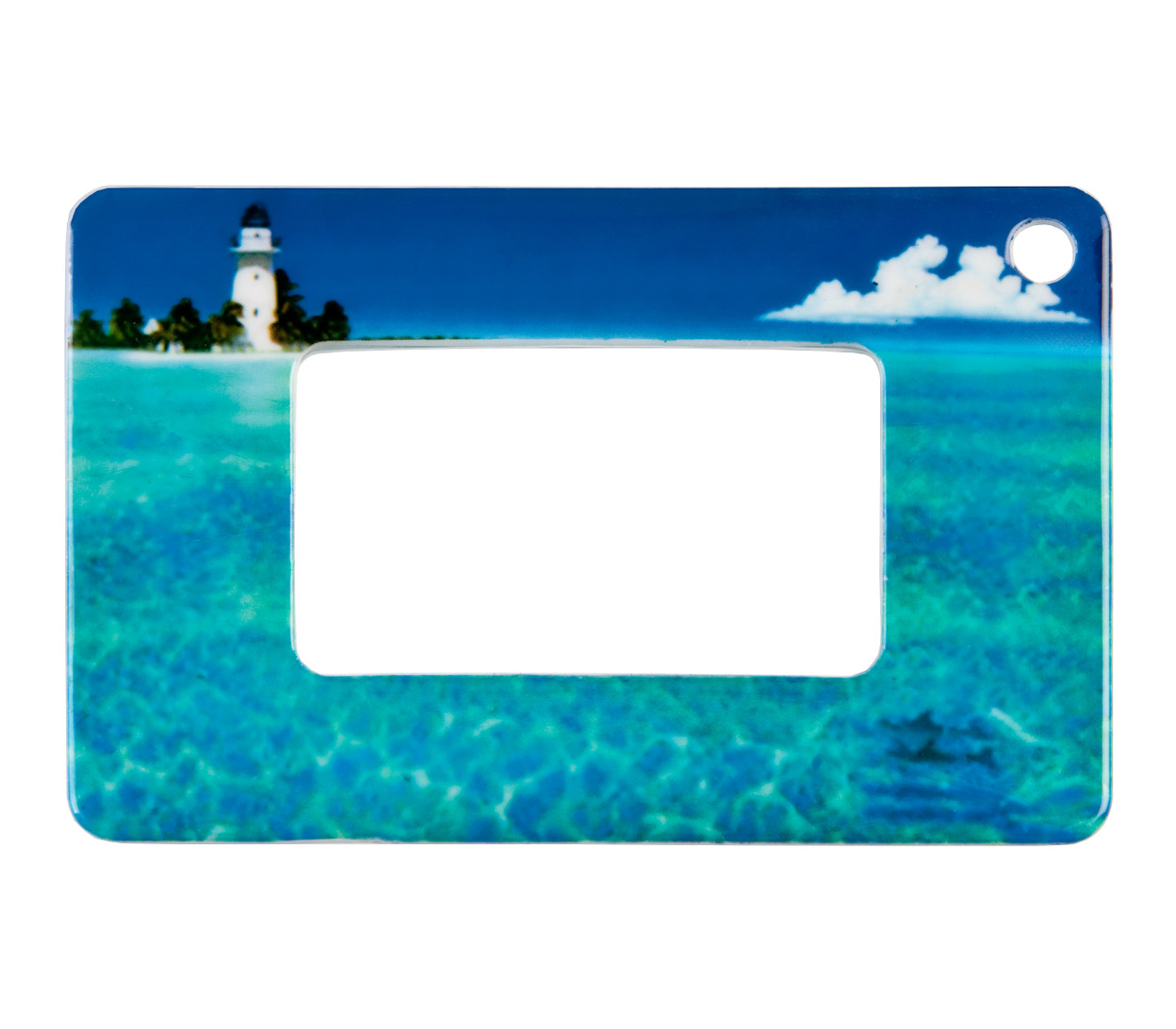Main Image (Angle) - Wallet Magnifier (Ocean) Wallet Magnifiers Accessories