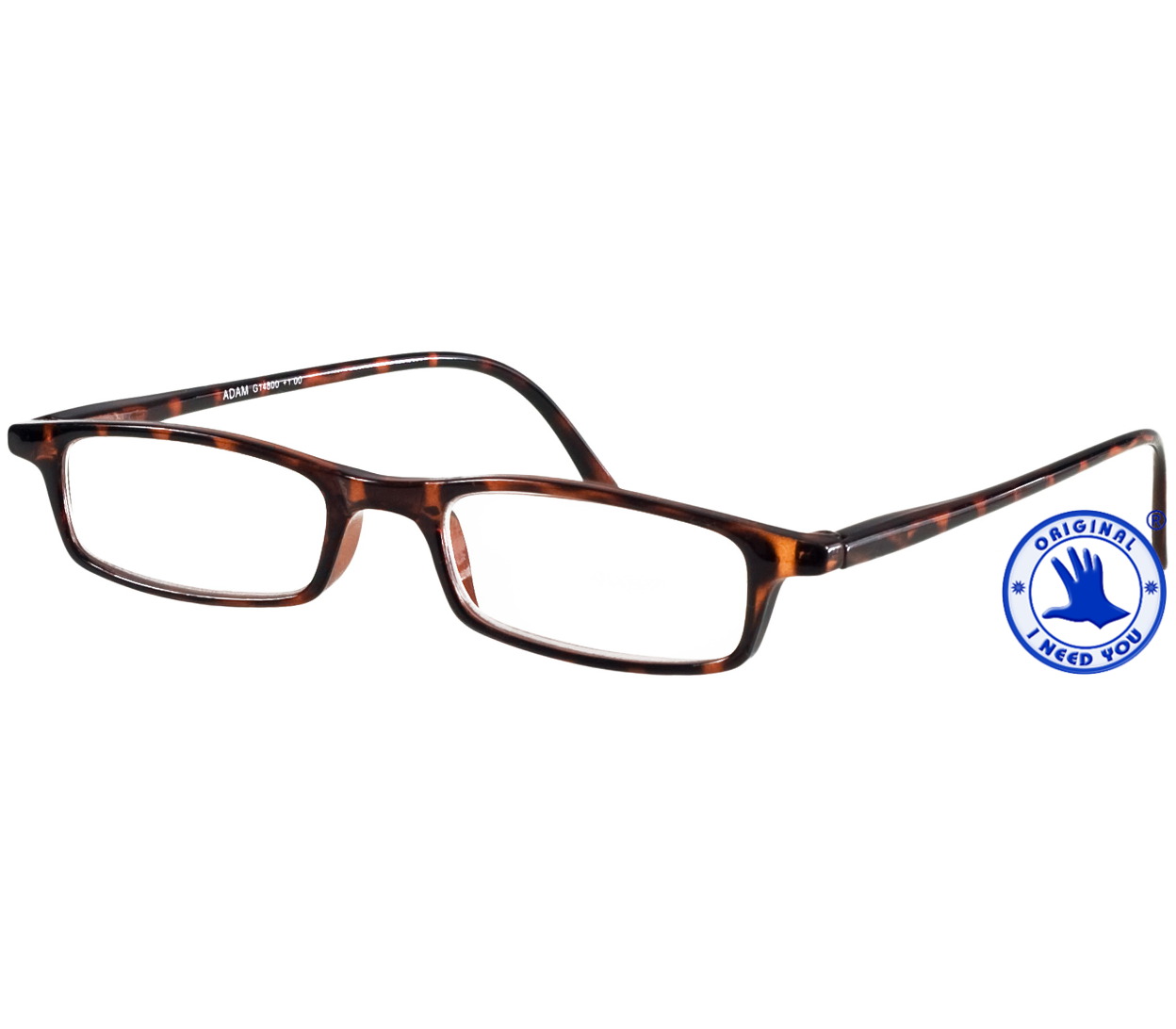 Main Image (Angle) - Adam (Tortoiseshell) Classic Reading Glasses