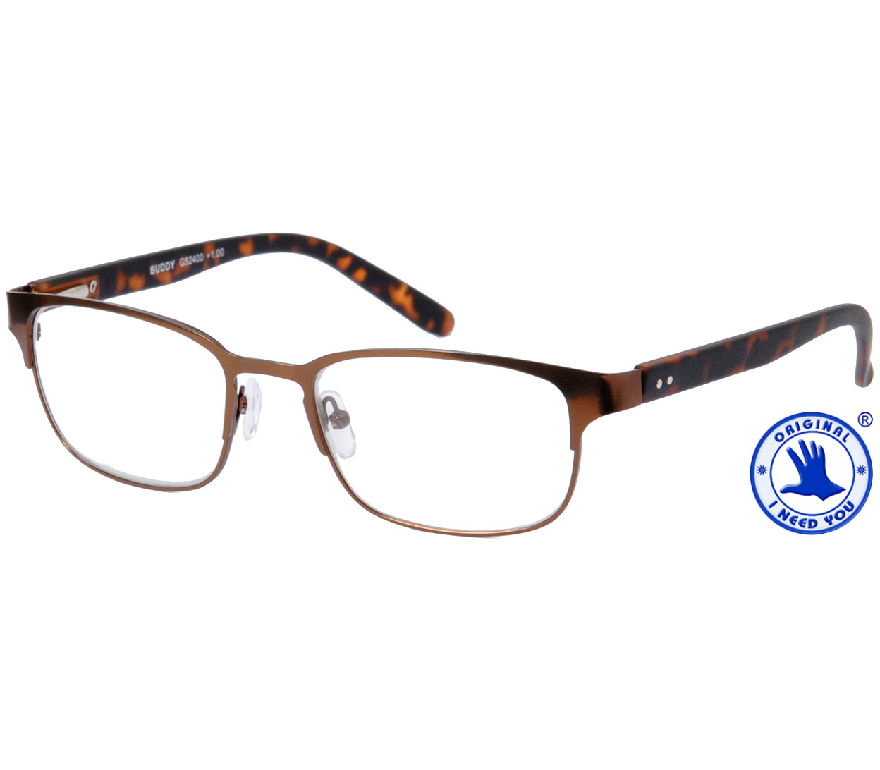 Buddy (Tortoiseshell) Retro Reading Glasses