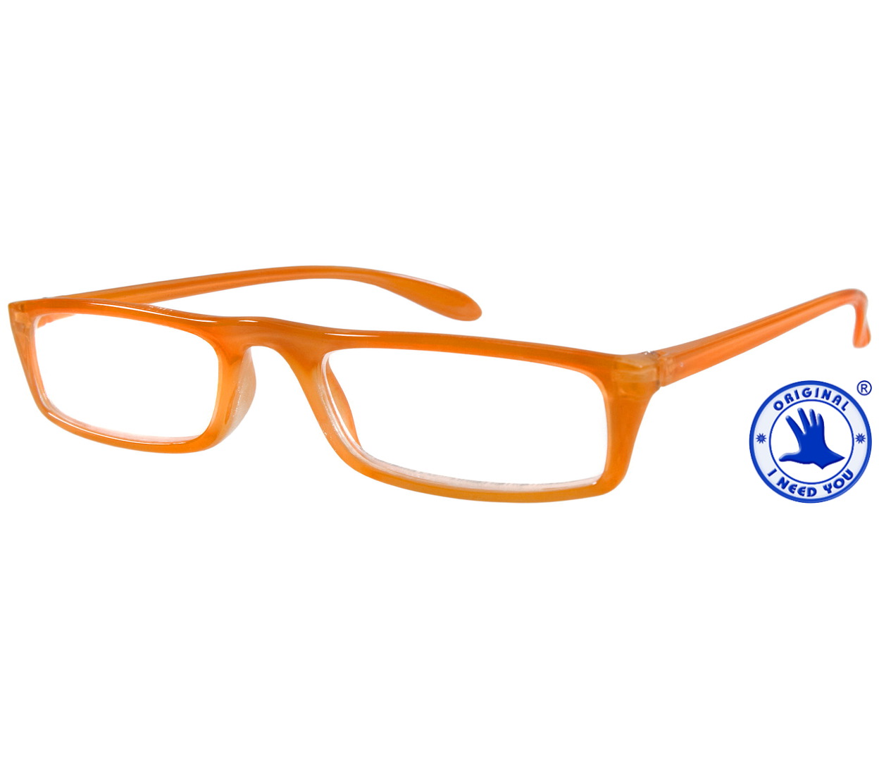 Main Image (Angle) - Florida (Orange) Classic Reading Glasses