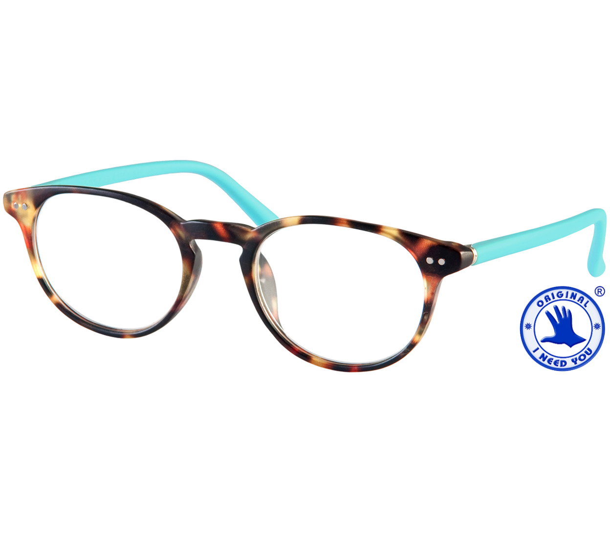 Doktor (Turquoise) Retro Reading Glasses