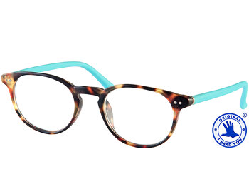 Doktor (Turquoise) Retro Reading Glasses