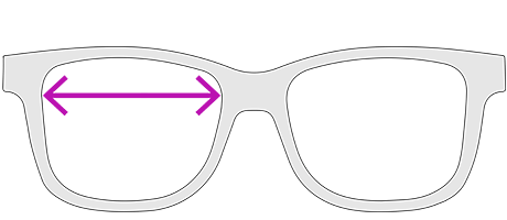 Lens Width Diagram