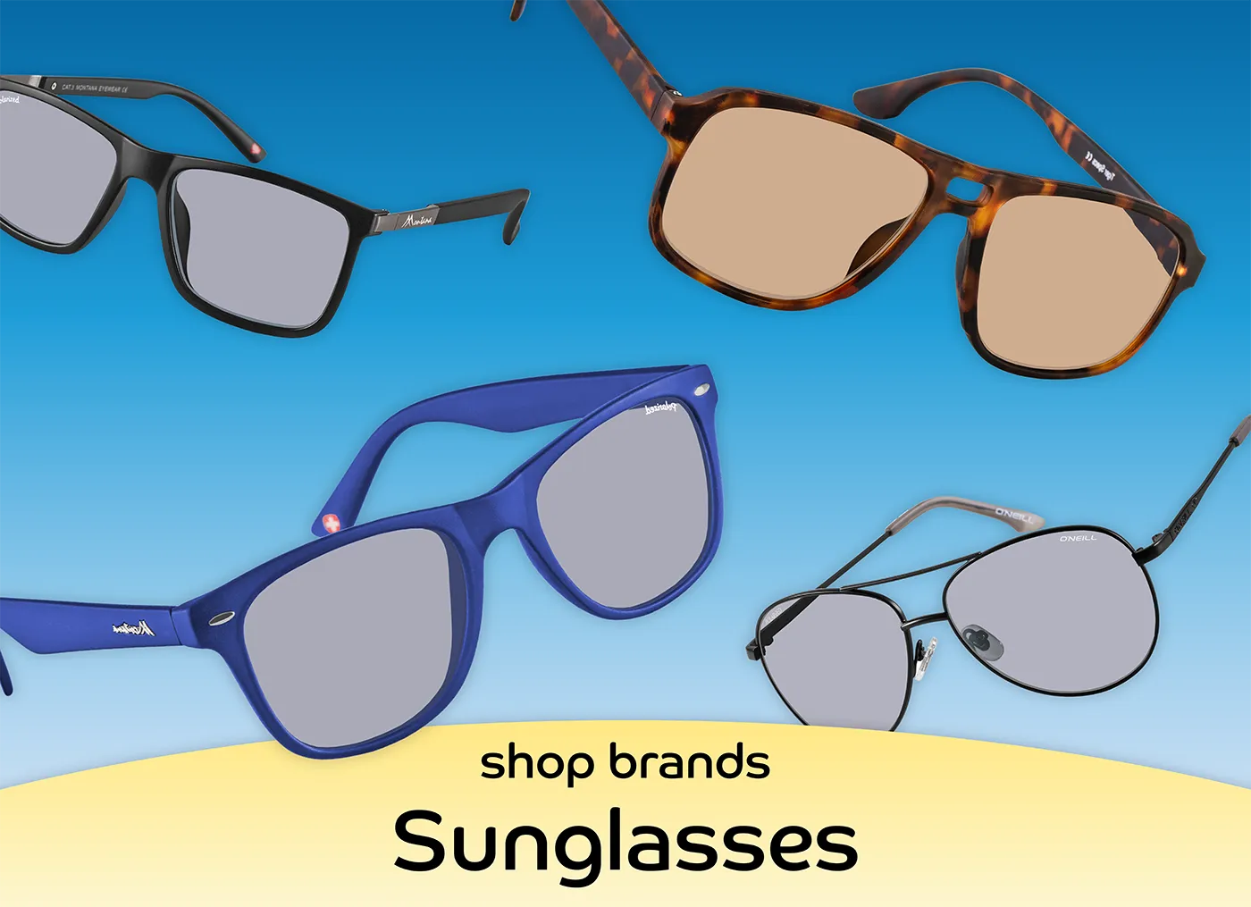 Shop all the latest sunglasses brands!